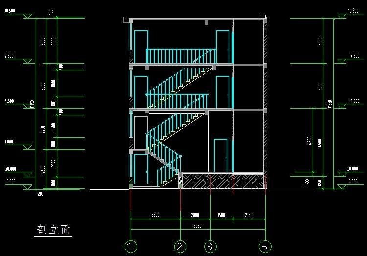 农村自建房别墅设计图CAD全套施工图纸素材