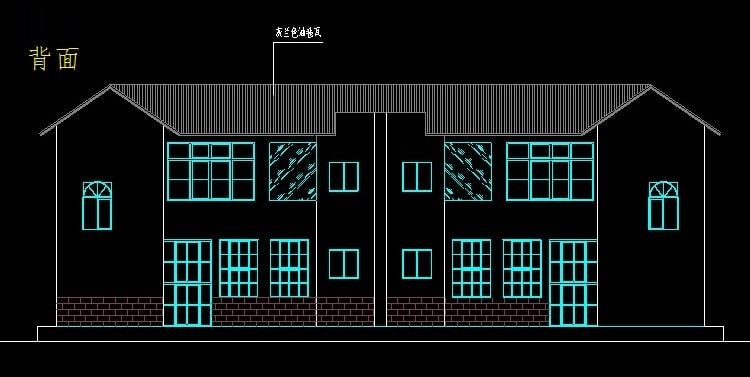 农村自建房别墅设计图CAD全套施工图纸素材