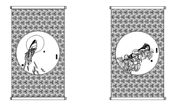 全套家装CAD室内设计施工图常用图块