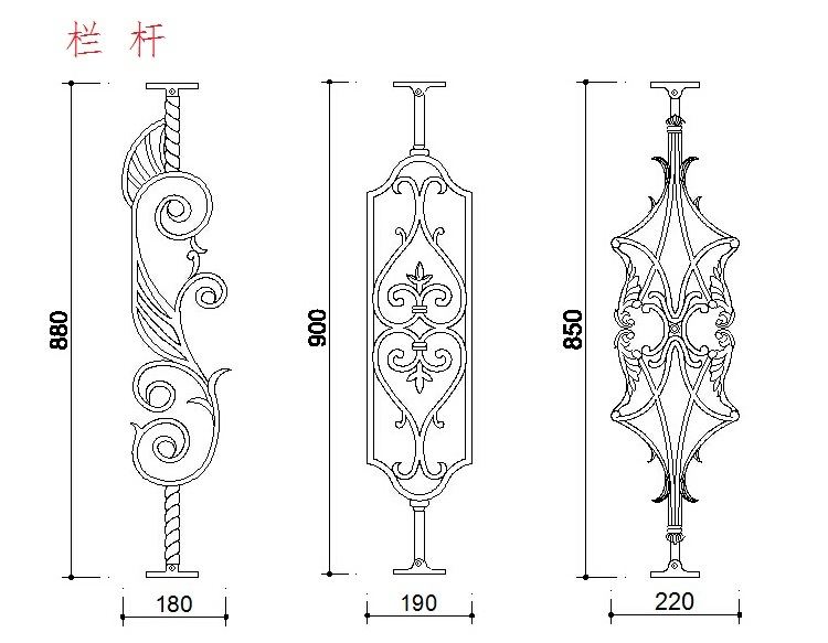 全套家装CAD室内设计施工图常用图块
