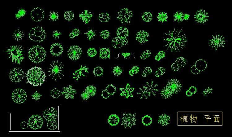 CAD室内装修常用图块 CAD室内设计平面立面图块素材