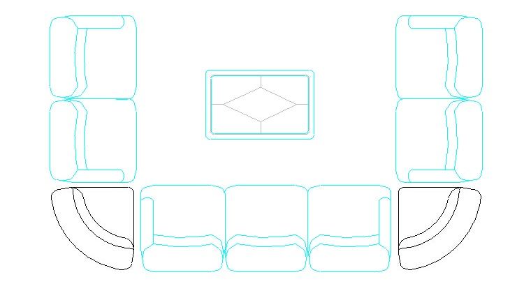 工装CAD建筑设计及装潢设计常用图块