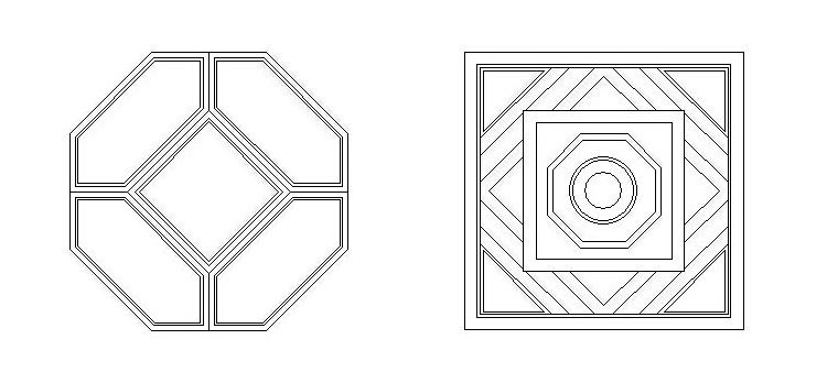 全套家装CAD室内设计施工图常用图块
