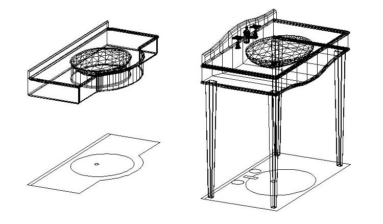 2600个CAD室内家具三维模型 CAD室内家具综合图库3D模型