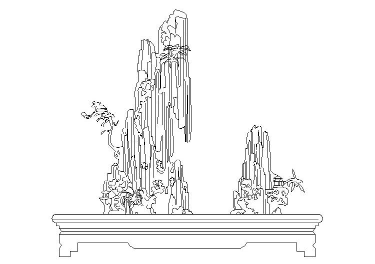 全套家装CAD室内设计施工图常用图块