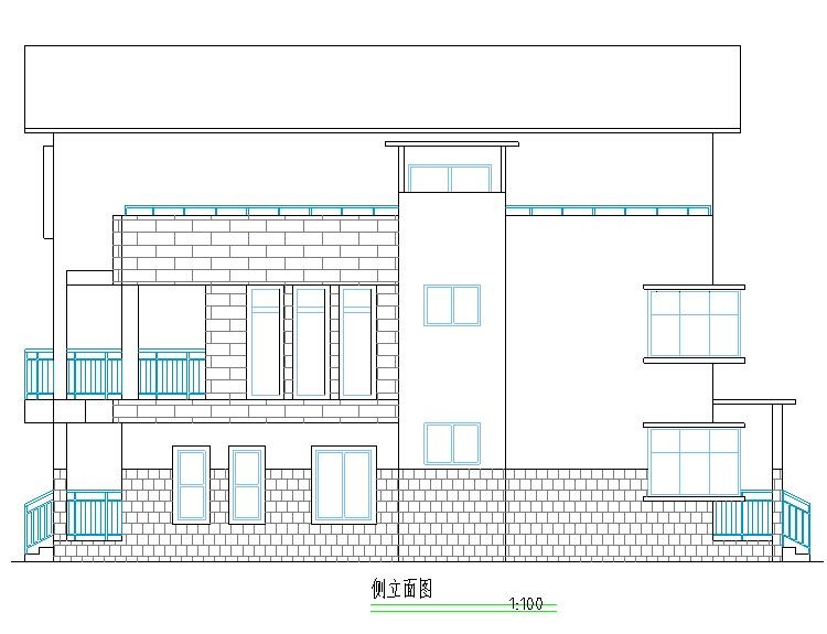 CAD别墅设计图纸图库全套CAD设计施工图自建房施工图