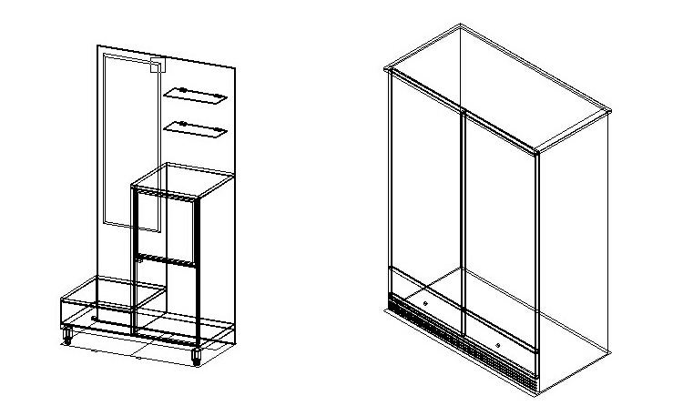 2600个CAD室内家具三维模型 CAD室内家具综合图库3D模型