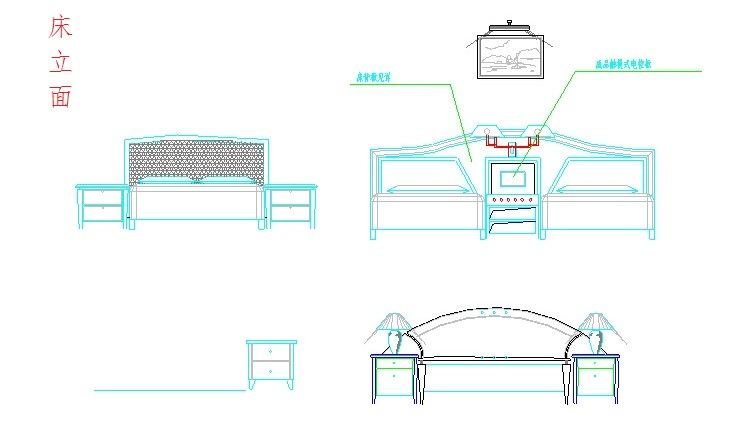 工装CAD建筑设计及装潢设计常用图块
