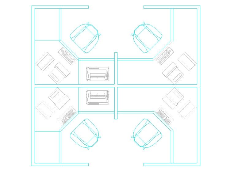 工装CAD建筑设计及装潢设计常用图块