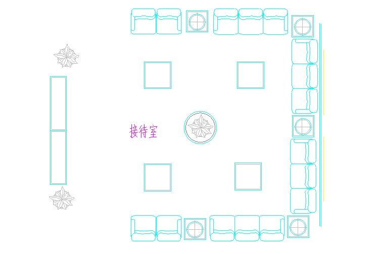 工装CAD建筑设计及装潢设计常用图块