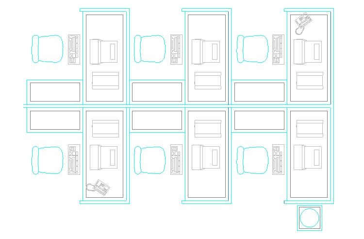 工装CAD建筑设计及装潢设计常用图块
