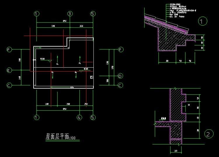 农村自建房别墅设计图CAD全套施工图纸素材