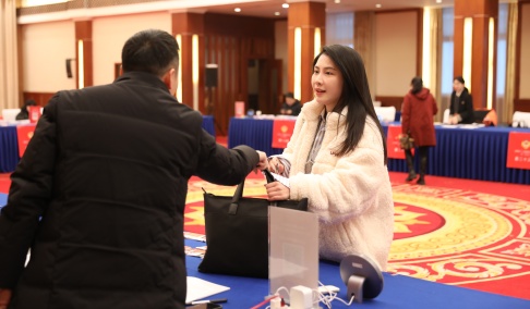 大会报道现场（一）